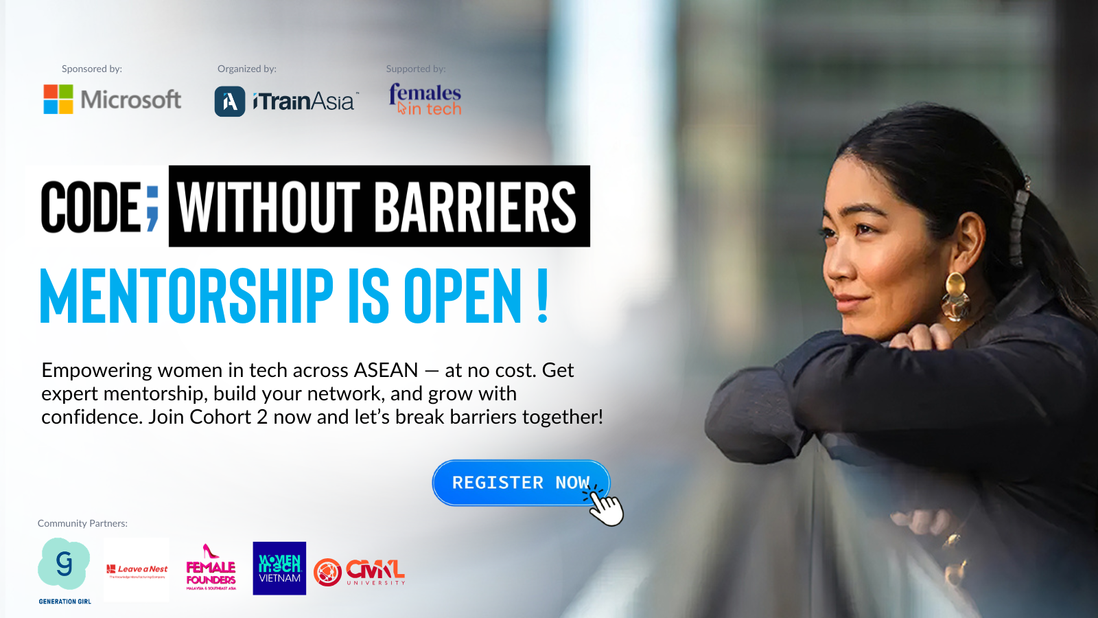 CMKL Joins Microsoft and iTrain Asia to Support Women in Tech Across ASEAN